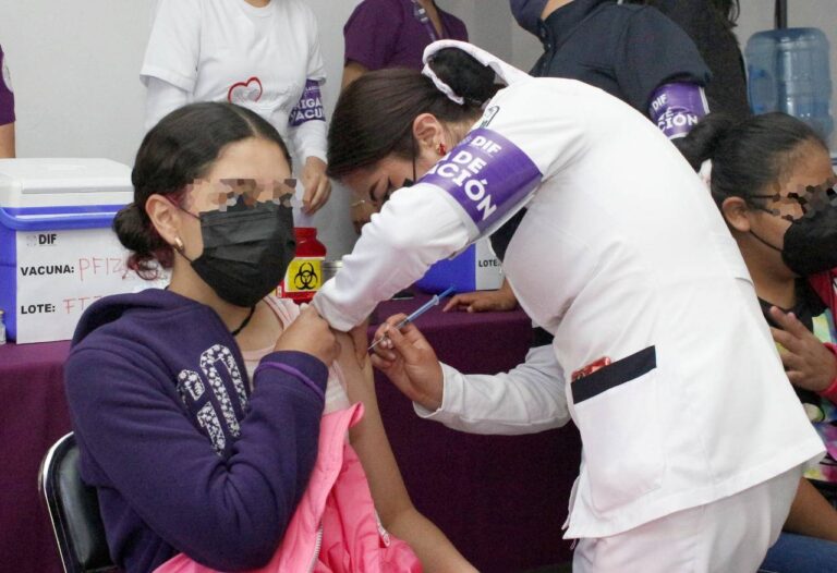 Funge Sedif como sede de vacunación contra covid-19 para niñas, niños y adolescentes