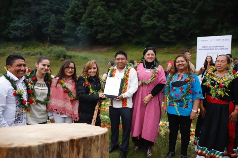 Firmó Gobierno del Estado e INPI Convenio en Beneficio de Pueblos Indígenas