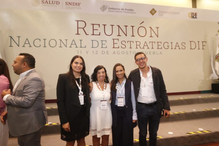 Participa Sedif en la «Reunión Nacional de Estrategias DIF» en Puebla