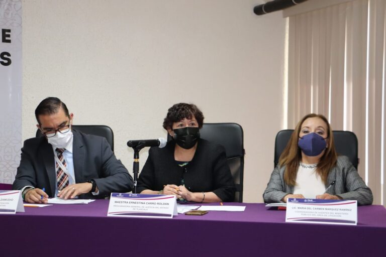 PGJE Realiza Informe de 252 Carpetas Judicializadas