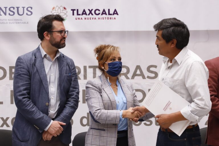 Proceso de escrituración en Tlaxcala, el más ágil del país: Gobernadora