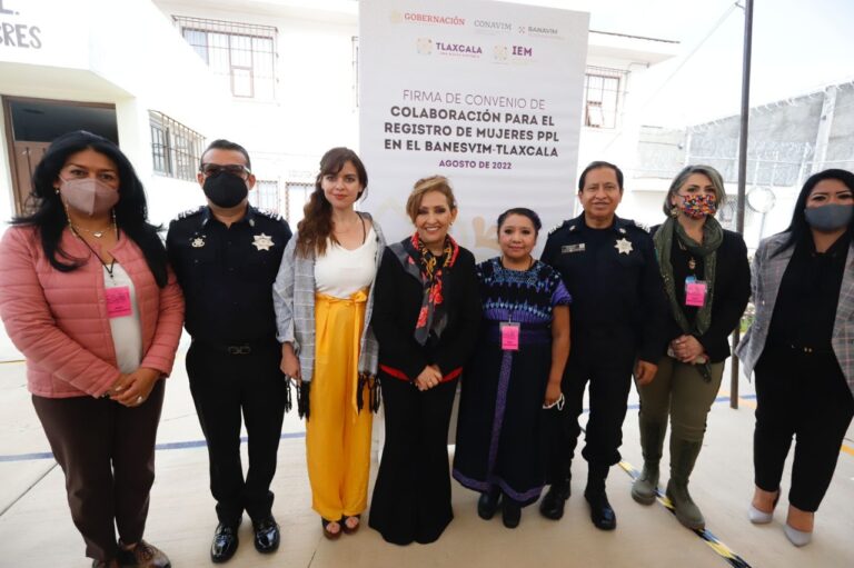 Firma Gobierno del Estado y Conavim Convenio Para Registrar Casos de PPL Víctimas de Violencia