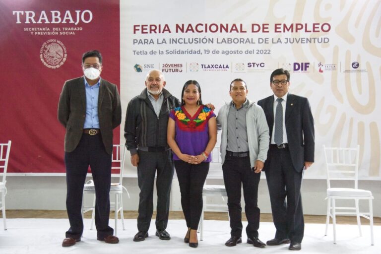 Realizaron 5ta Feria Nacional del Empleo Para la Inclusión de Jóvenes en Tetla