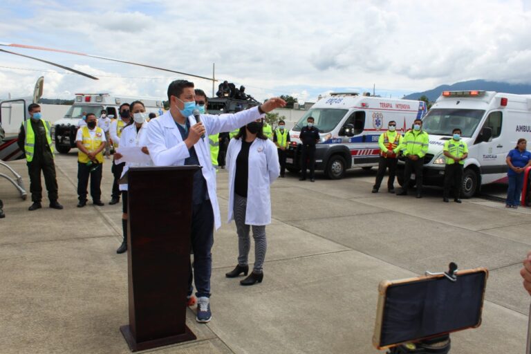 Atiende SESA Nueve Lesionados por Huamantlada 2022