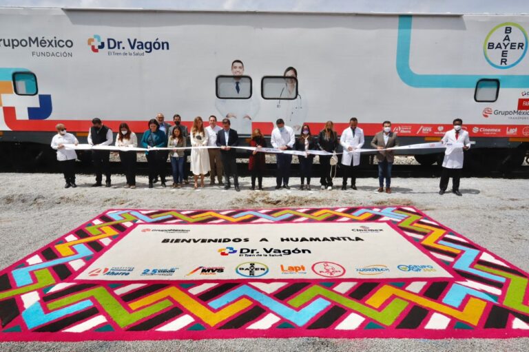 Inauguró Gobernadora Lorena Cuéllar Servicios del Dr. Vagón en Huamantla