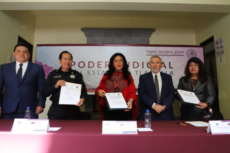 Firman convenio SSC, TSJE y PGJE para capacitación de personal