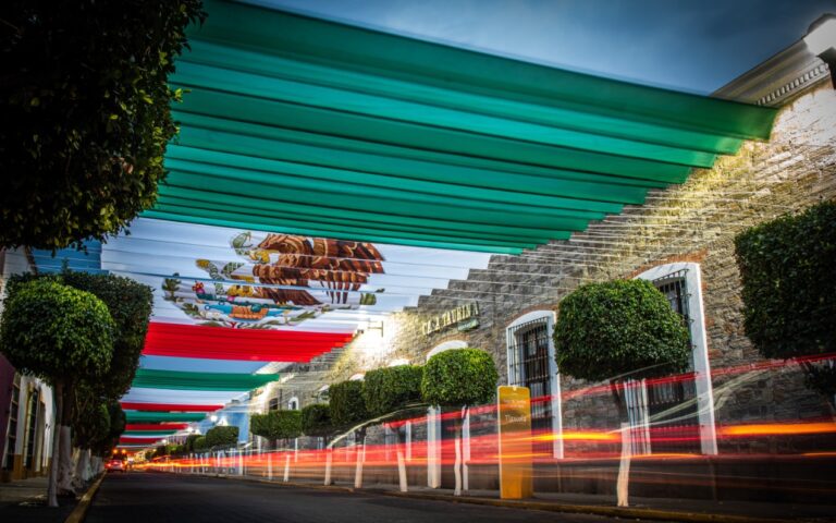 Realza Gobierno del Estado Identidad Nacional con Decoración Innovadora y Creativa