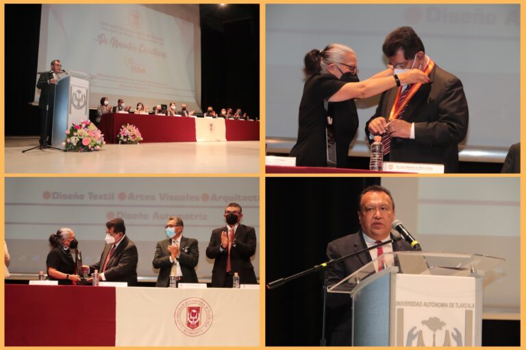Reconoce Fundación Desiderio Hernández Xochitiotzin a exrector de la UATx