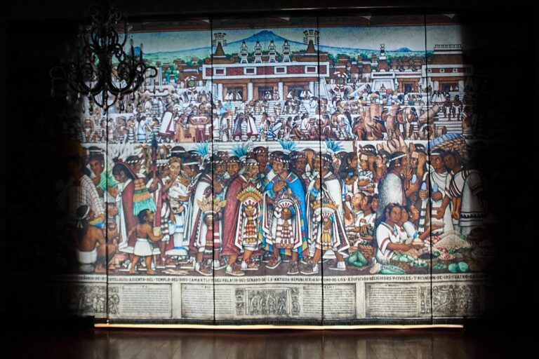 El trabajo de Desiderio Hernández Xochitiotzin, el último gran muralista mexicano, llega a Los Pinos