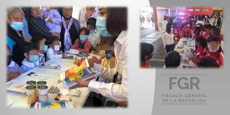 FGR participa en actividades de prevención del delito en Tlaxcala
