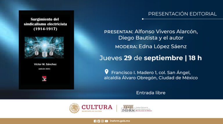 Presentan libro a 62 años de la nacionalización de la industria eléctrica