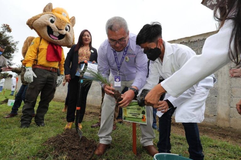 SEPE y Semarnat Ponen en Marcha el Programa «Regresa a Clases con un Árbol»