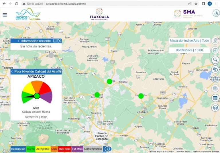 Presenta SMA la Aplicación Móvil «Aire Tlaxcala»