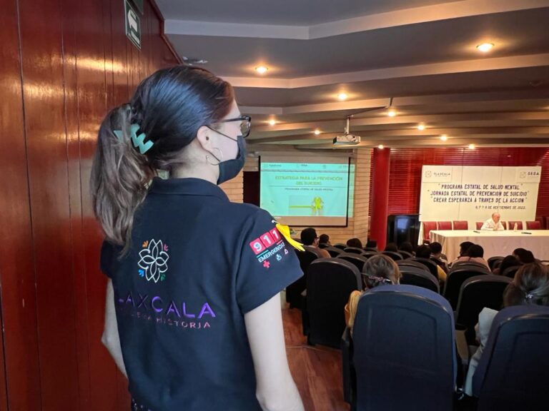 Cesesp participó de manera activa en jornada sobre prevención del suicidio en Tlaxcala