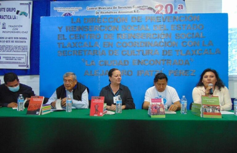 Realiza SC presentación del libro «La Ciudad Encontrada» en el Cereso de Tlaxcala