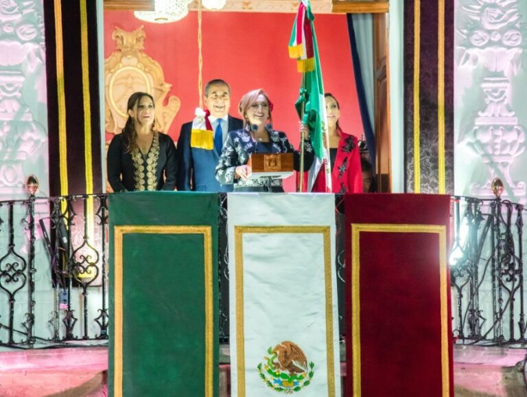 Encabezó Gobernadora CCXII Aniversario del Grito de Independencia