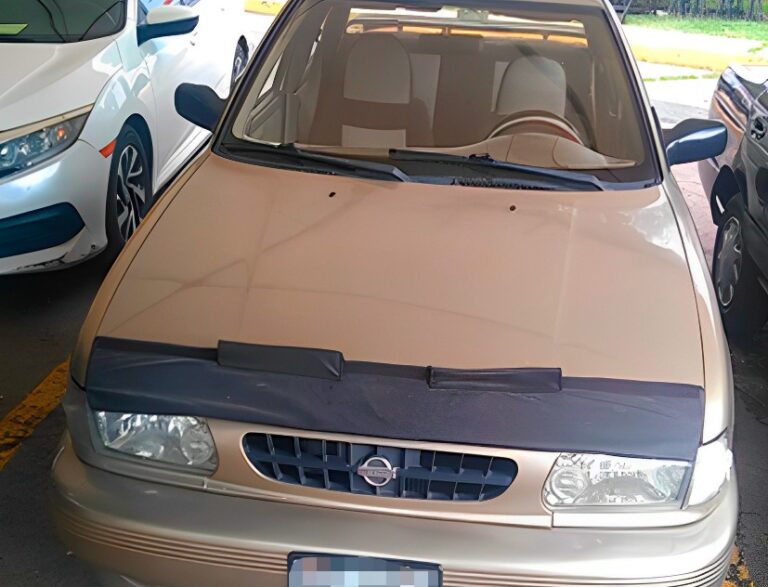 A Disposición de PGJE Vehículo con Reporte de Robo