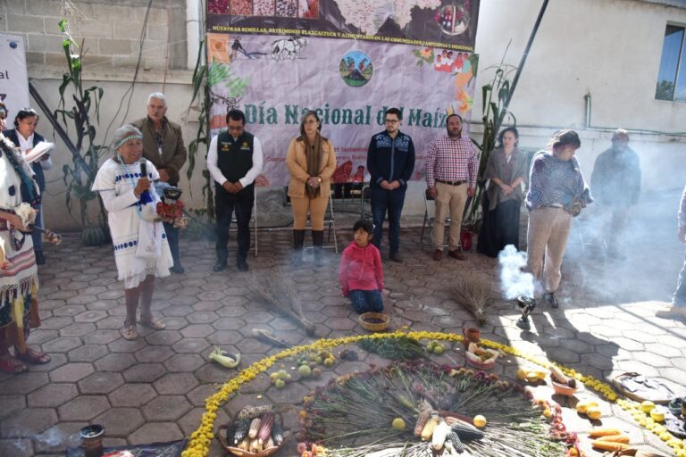 Conmemoran el Día Nacional del Maíz en Tlaxcala