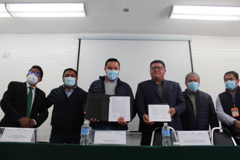 Signan acuerdo Sector Salud y Conalep en beneficio de la comunidad escolar