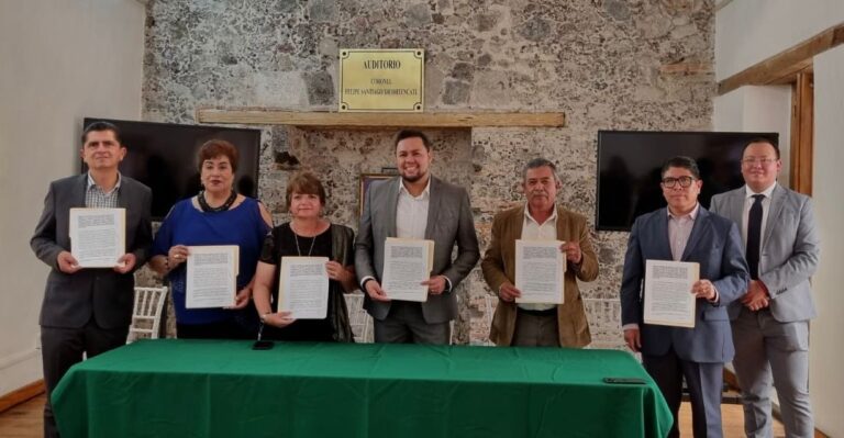 Firma «Casa Tlaxcala» convenios de colaboración con cámaras empresariales