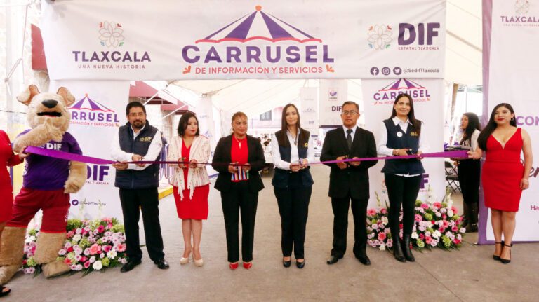 Llega el carrusel de información y servicios del Sedif a Contla
