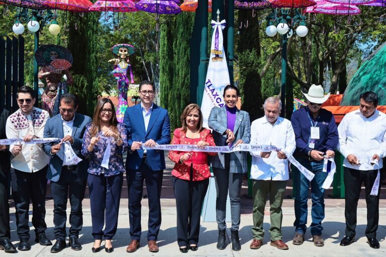 Inauguró Gobernadora Lorena Cuéllar la «Gran Feria Tlaxcala 2022»