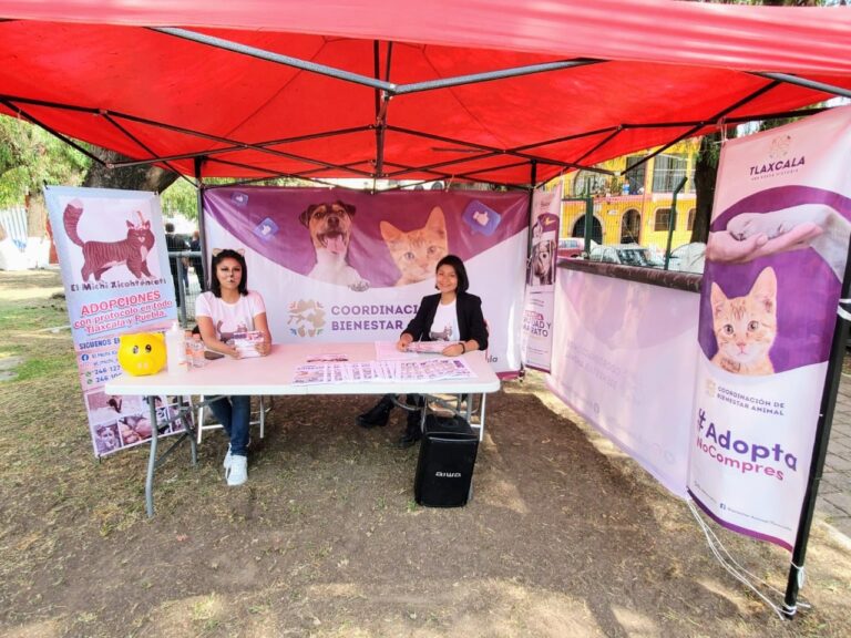 Participa la coordinación de Bienestar animal en la «Gran Feria Tlaxcala 2022»