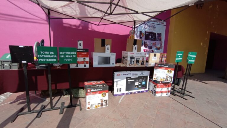 Amplía Cesesp Campaña de Canje de Armas 2022 por una Semana