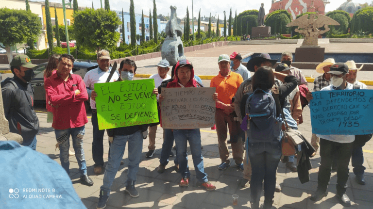 Ejidatarios Denuncian Presunto Despojo en Toluca de Guadalupe