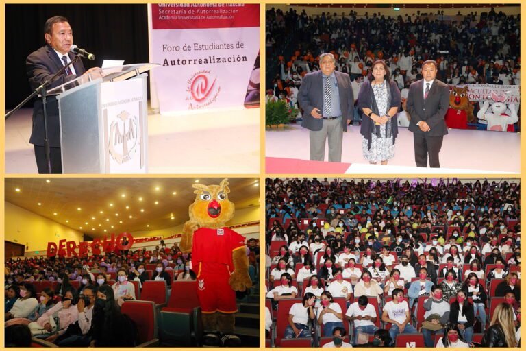 Efectuaron Estudiantes de la UATx Foro de Autorrealización