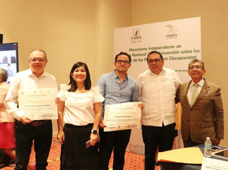 Concluye UATx Diplomado en Derechos de las Personas con Discapacidad   