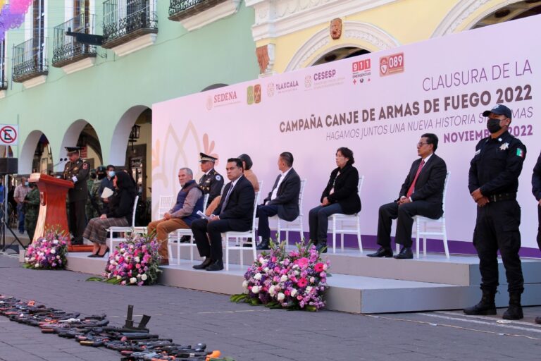 Supera Cesesp Meta de Captación en la Campaña de Canje de Armas 2022