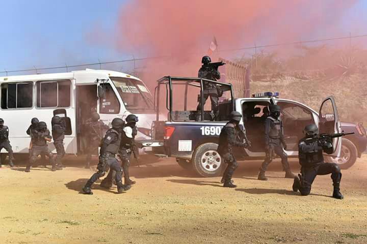 Lima Tónix Capacitó Policías de Guanajuato en Reacción Ante Emboscadas