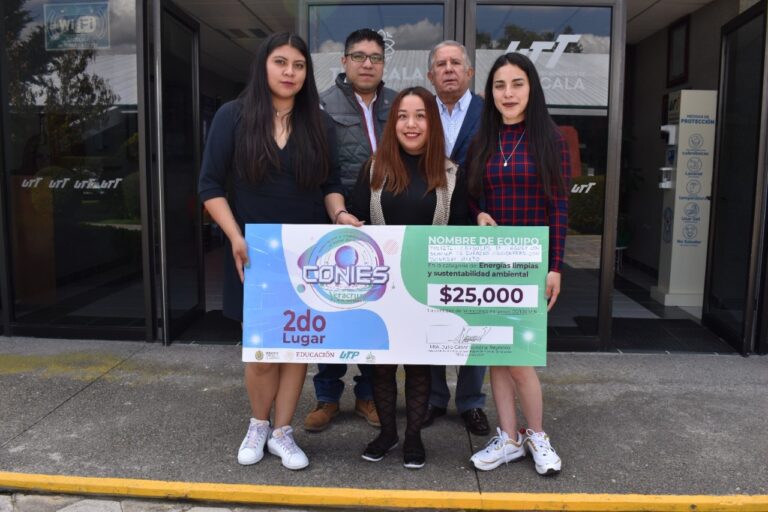 Obtiene UTT Segundo Lugar en Concurso «CONIES 2022»