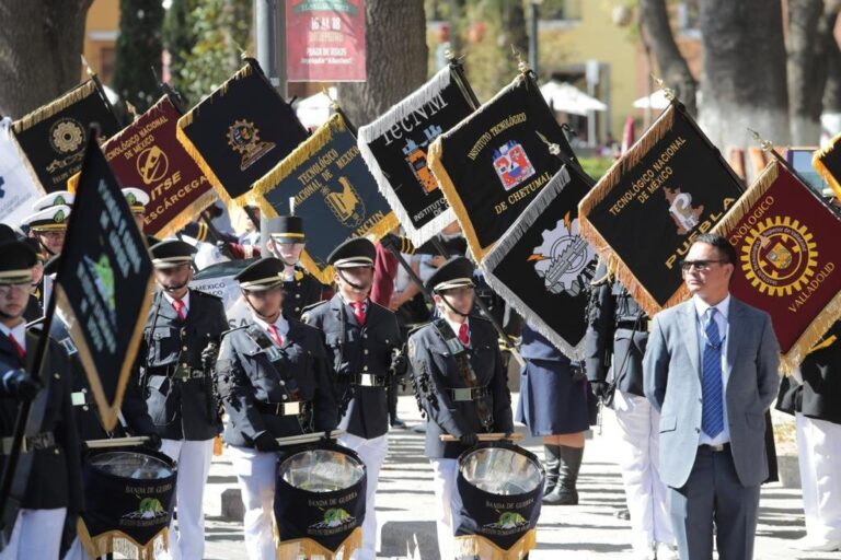 Clausuraron autoridades educativas el «VII Evento Nacional de Escoltas y Bandas de Guerra» Etapa Regional