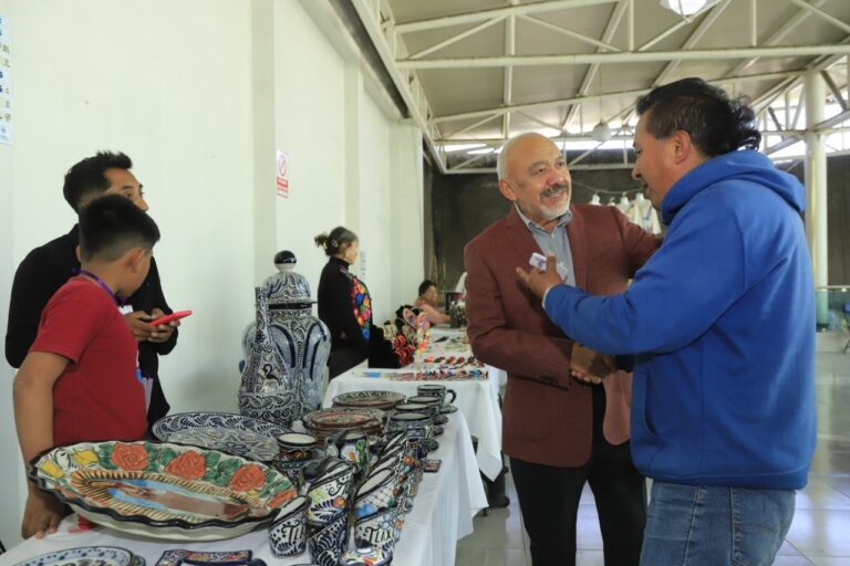 Inauguró STyC Feria de la Talavera y de Fomento a la Economía Solidaria en San Pablo del Monte