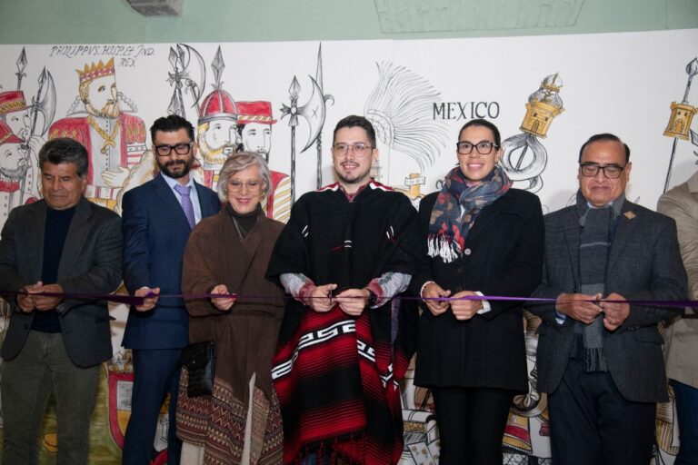 Inició la Exposición «Pintar el Lienzo de Tlaxcala»