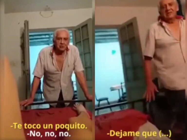 Joven graba cómo es acosada por su abuelo