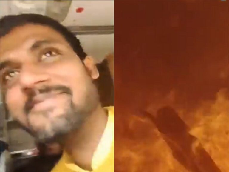 Pasajero graba momento en que se estrelló avión en Nepal y mueren 68