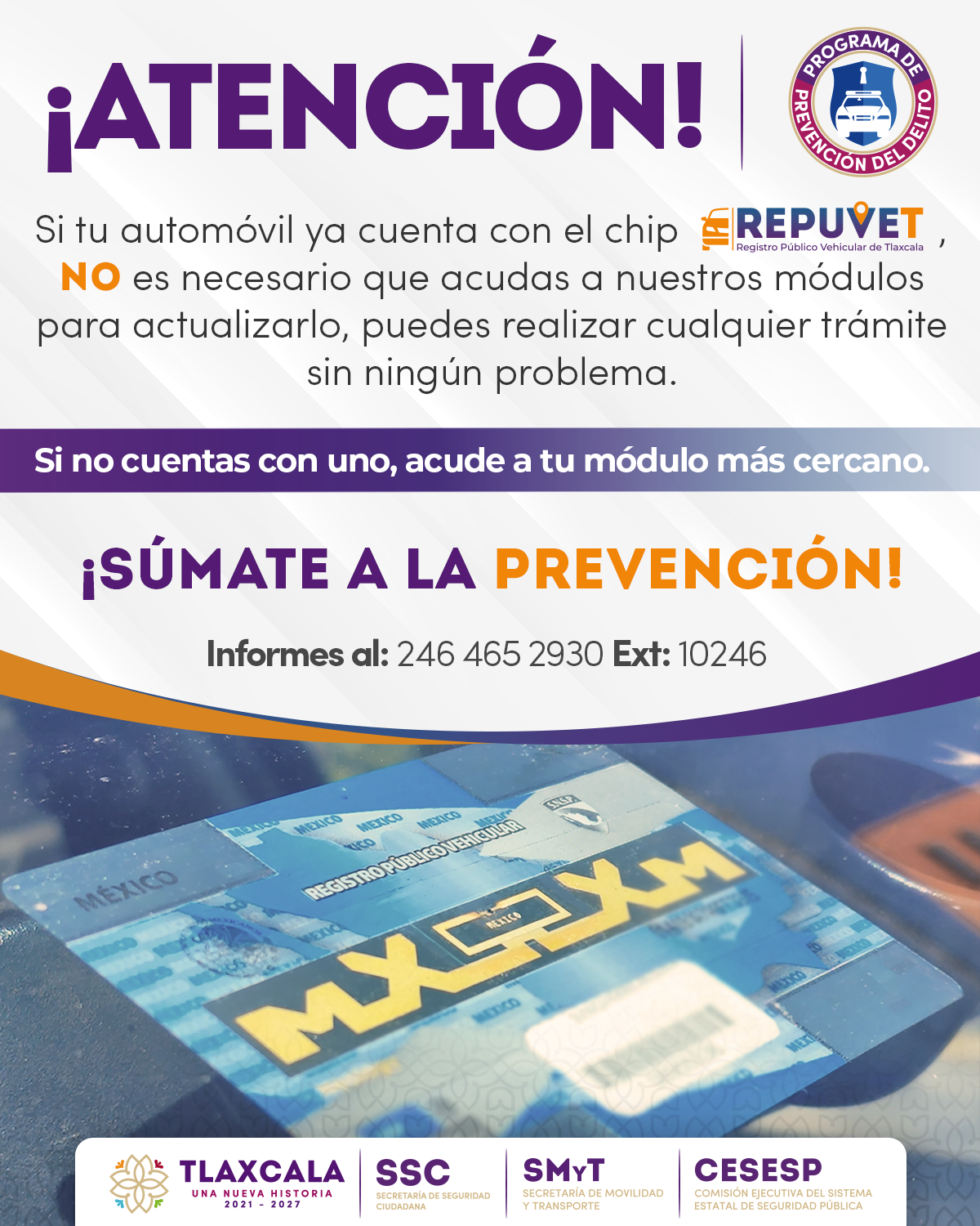 ATENCIÓN