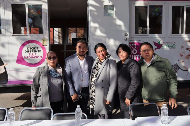 Acerca Poder Judicial la Justicia Alternativa a Huamantla: instalan el CEJAMÓVIL