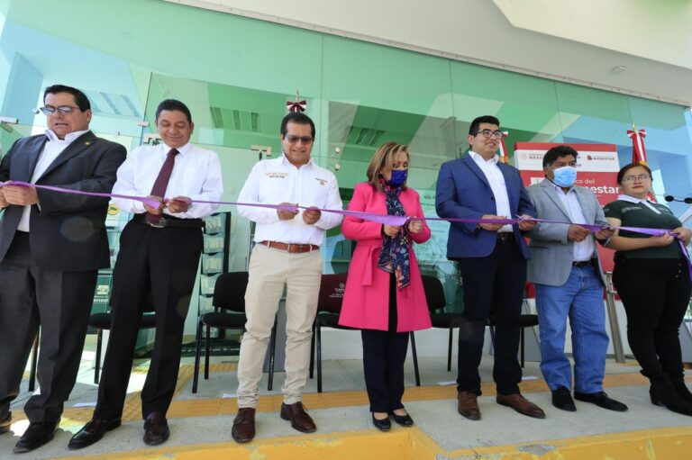 Encabezó Gobernadora Lorena Cuéllar Inicio de Operaciones del Banco del Bienestar en Tecopilco