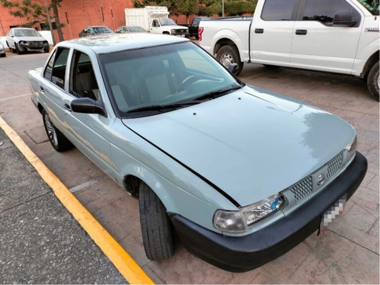 Asegura PGJE vehículo con número de motor alterado