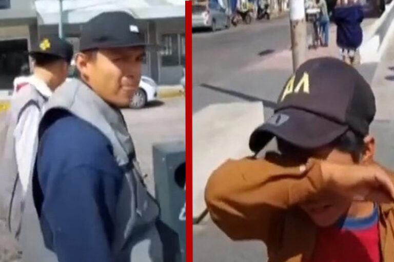 Dejan llorando a menor tras quitarle su mercancía