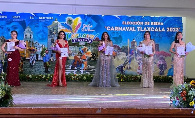 Eligen a María Guadalupe Carmona Reina del «Carnaval Tlaxcala 2023»