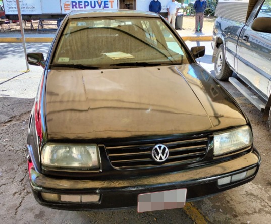 Aseguran vehículo con alteraciones en el número de motor: PGJE