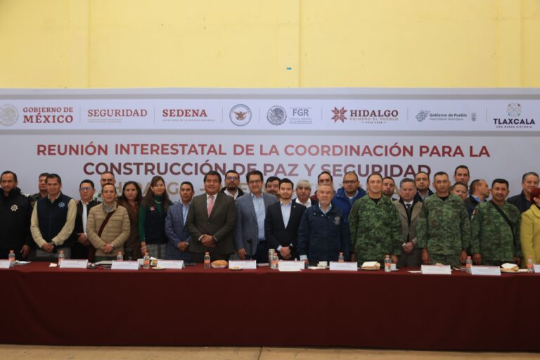 Hidalgo, Puebla y Tlaxcala Acordaron Trabajo Coordinado Para Combatir Delitos en Zonas Limítrofes