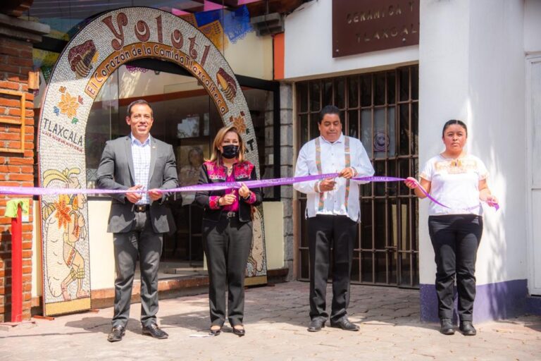 Inauguró Gobernadora Restaurante el Corazón de la Comida Tlaxcalteca «Yólotl»