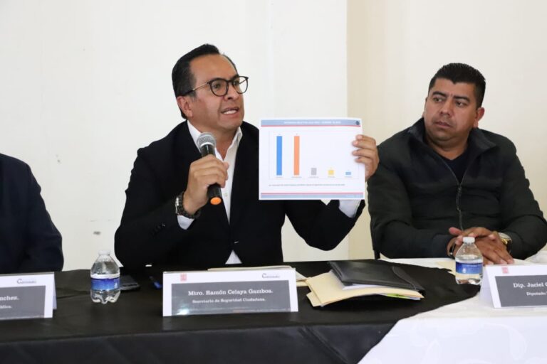 Acuerda SSC Estrategias en Materia de Seguridad con Seis Alcaldes