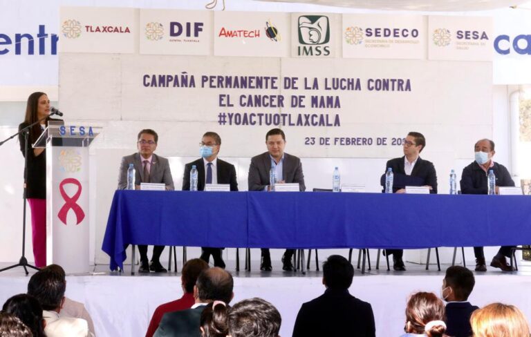 Efectuan Sedif y Sector Salud Jornadas de Mastografías Gratuitas en la Empresa Amatech
